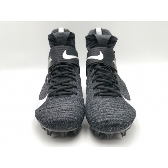 Nike Alpha Menace Elite 2 Wide Black White Men’s Cleats Sz 12.5 BV3298-001 main image 4
